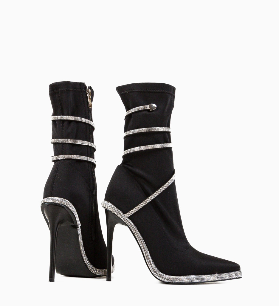 Botine dama Marijn Negre - 4 | YEO