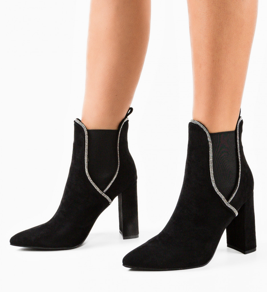 Botine dama Mckay Negre 2