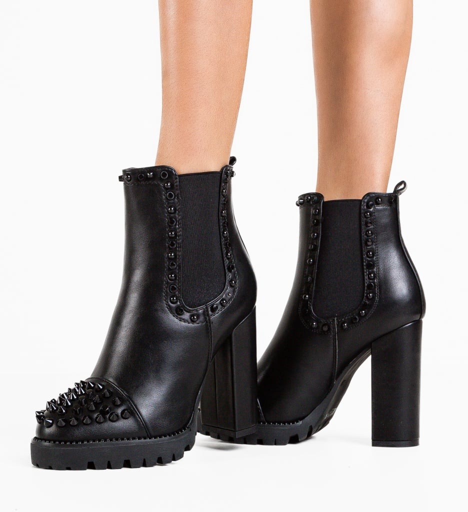 Botine dama Mendel Negre - 1 | YEO