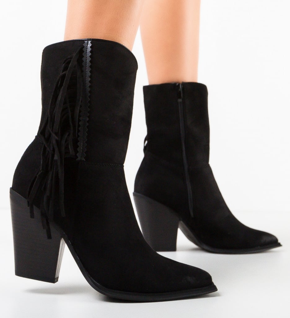 Botine dama Neamt Negre - 1 | YEO