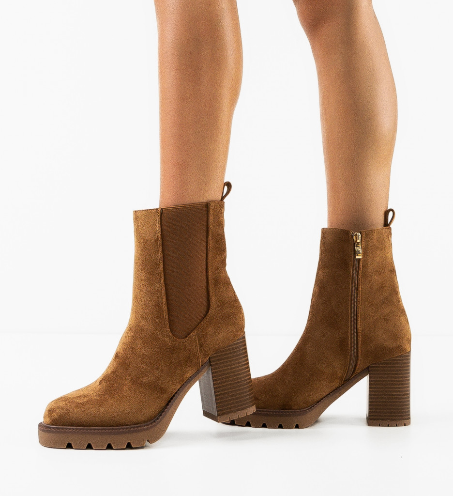 Botine dama Nevymar Camel