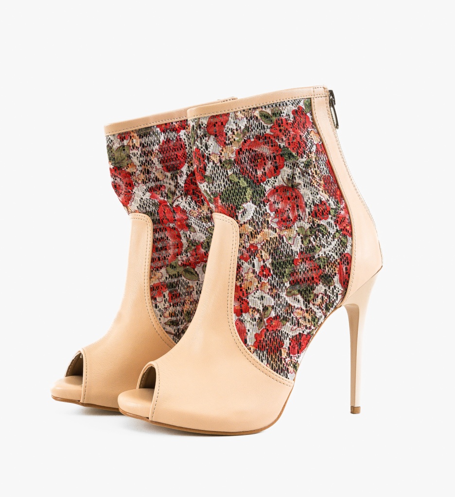 Botine dama Nixon Bej - 4 | YEO