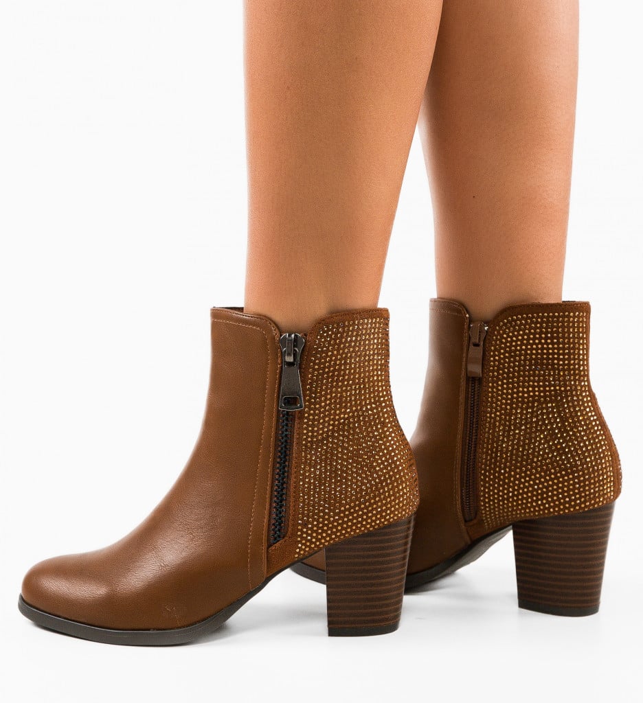 Botine dama Ortega Camel - 3 | YEO