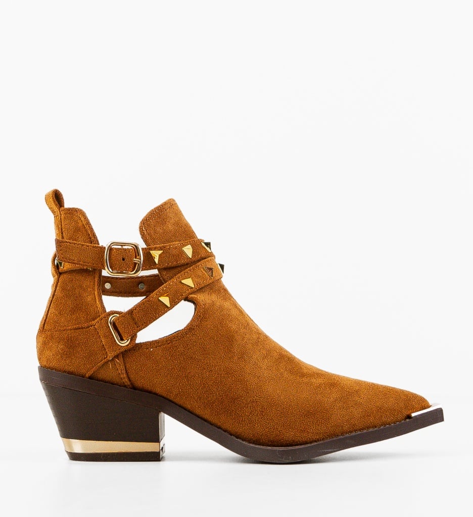 Botine dama Qamar Camel