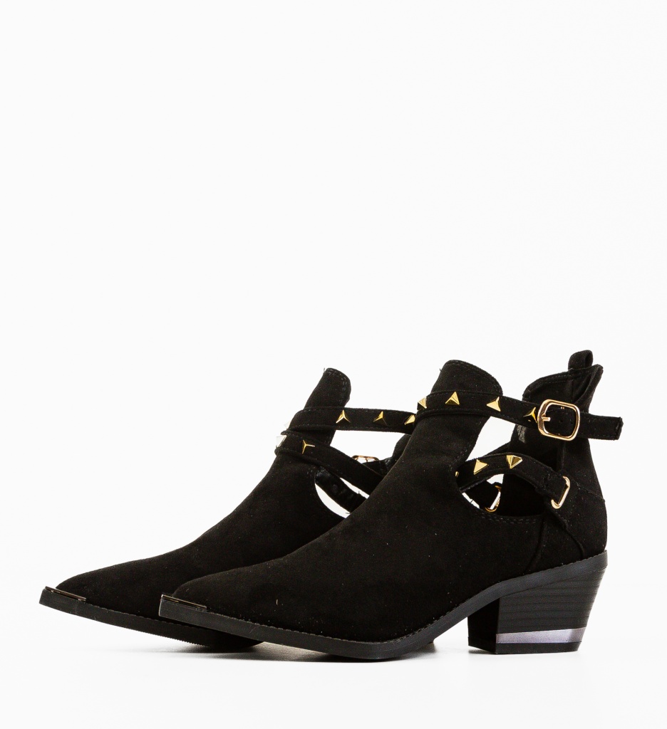 Botine dama Qamar Negre - 4 | YEO