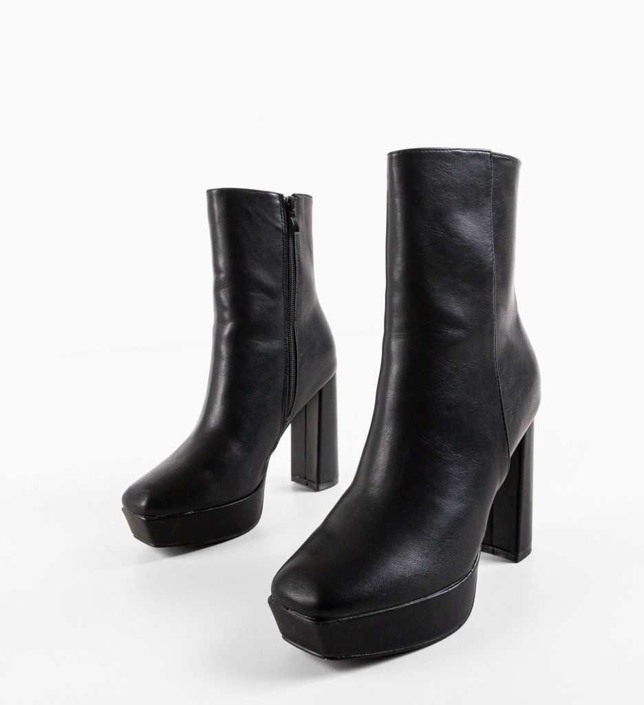 Botine dama Rabia Negre - 5 | YEO