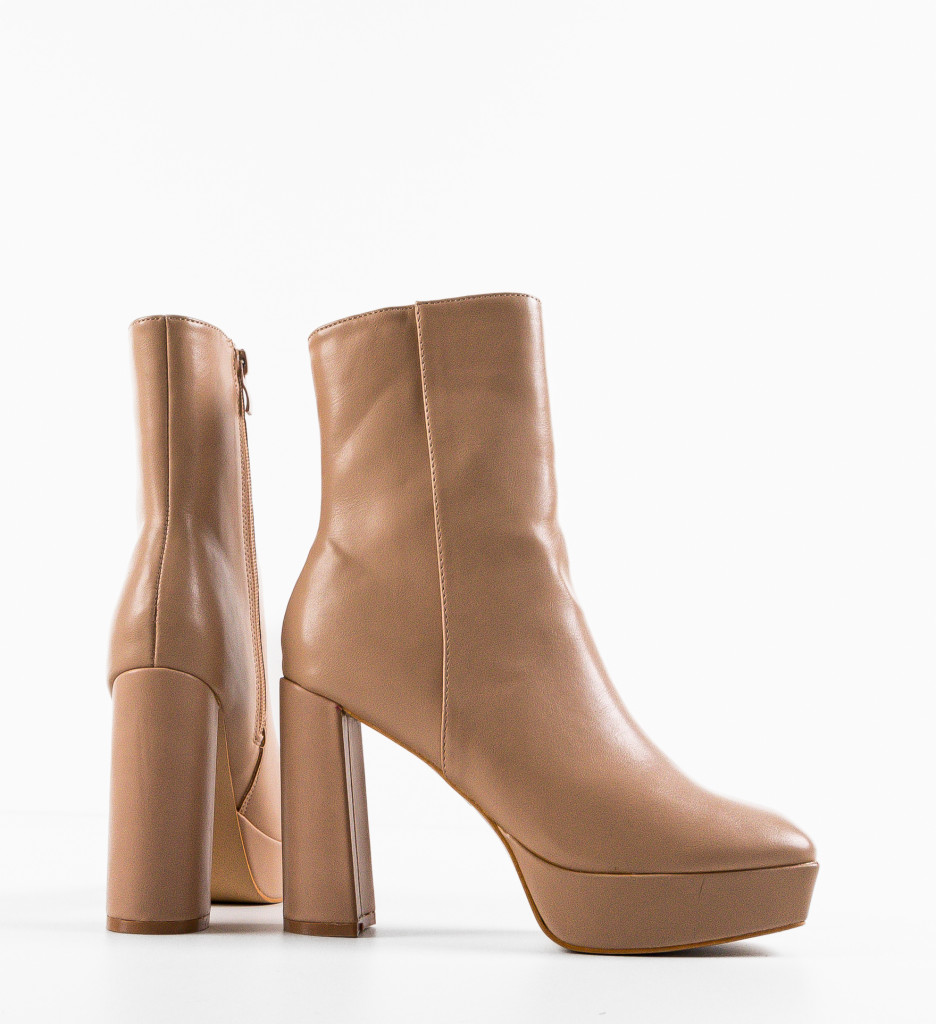 Botine dama Rabia Nude - 5 | YEO