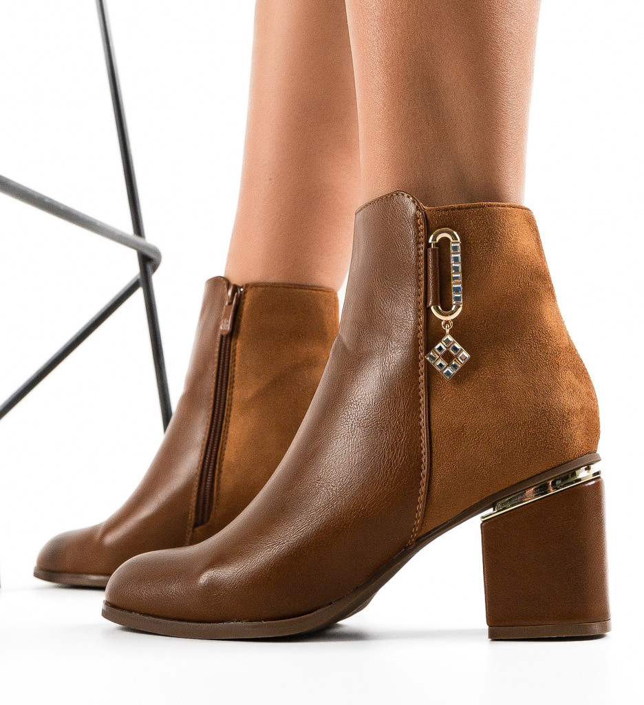 Botine dama Rios Camel