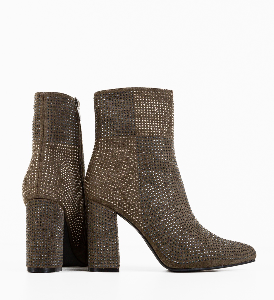 Botine dama Ruff Verzi - 5 | YEO