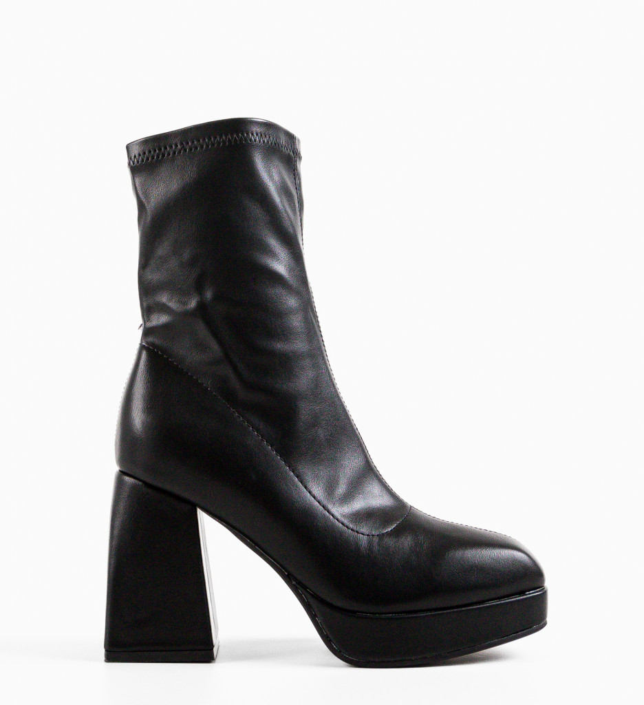 Botine dama Rufus Negre - 3 | YEO