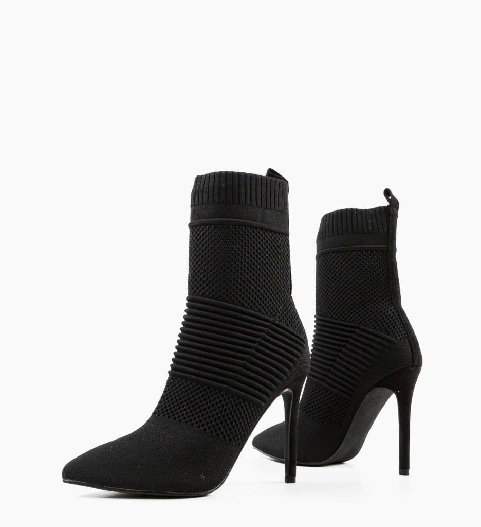 Botine dama Sten Negre - 5 | YEO