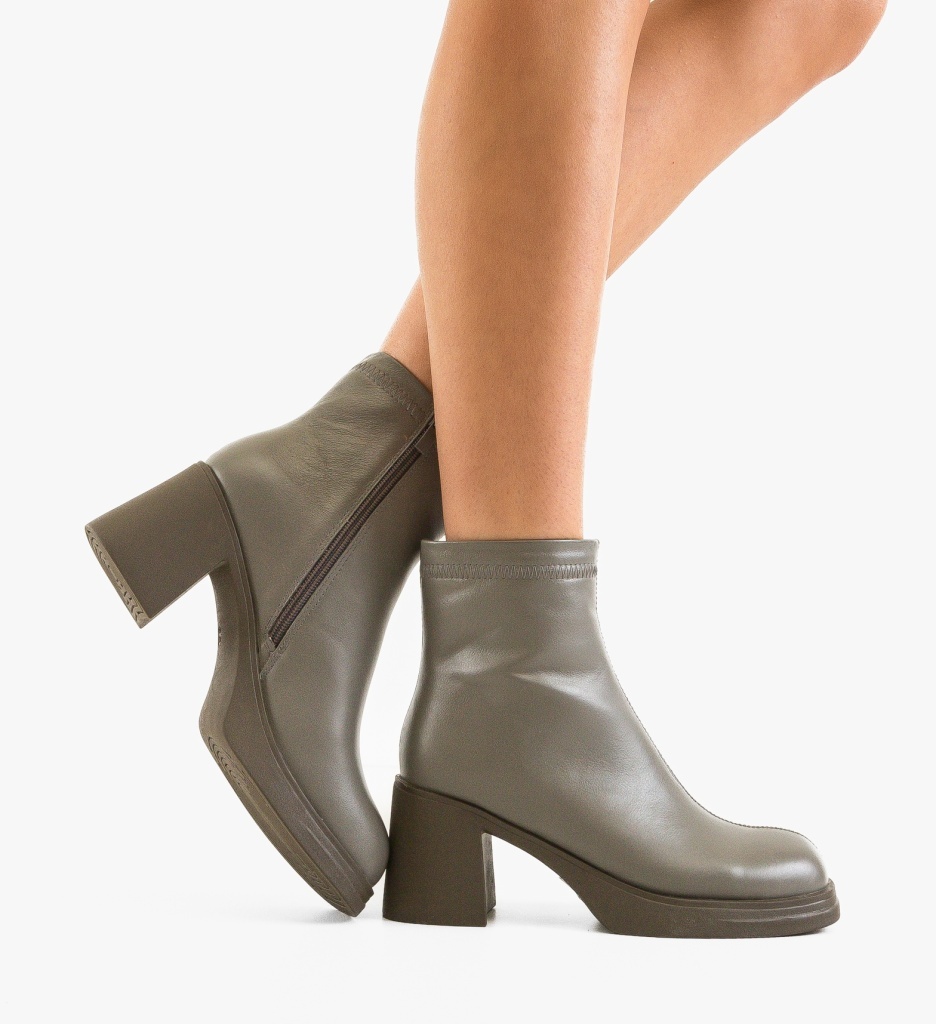Botine dama Tafta Gri - 4 | YEO