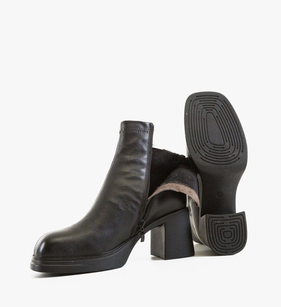 Botine dama Tafta Negre - 5 | YEO