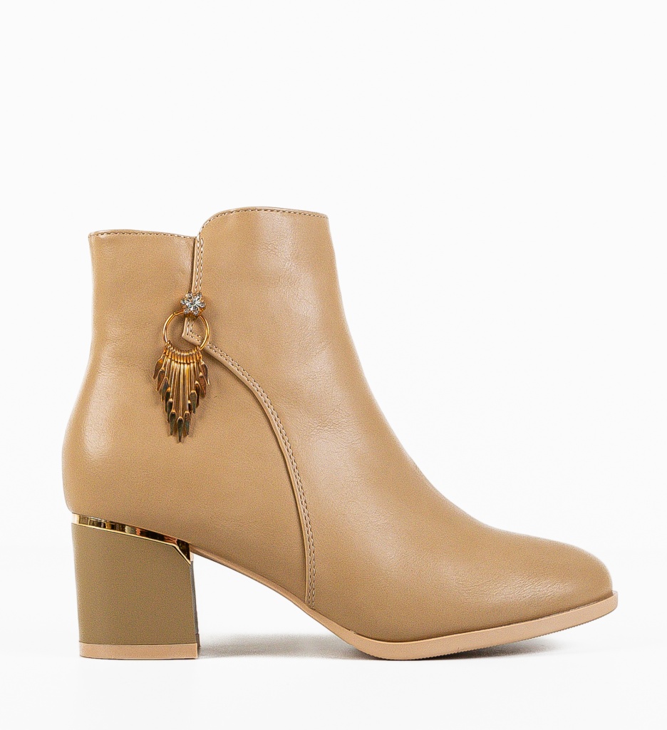 Botine dama Tovia Khaki - 3 | YEO