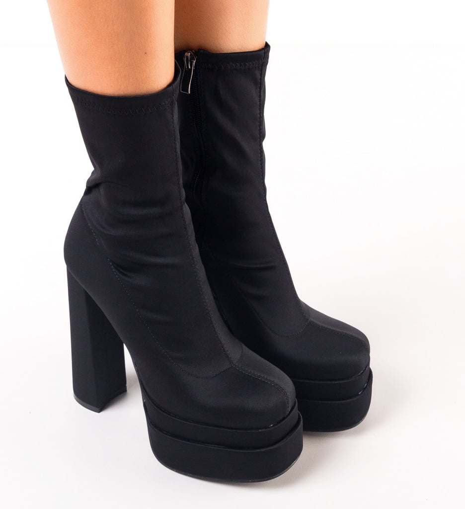 Botine dama Tower Negre - 1 | YEO