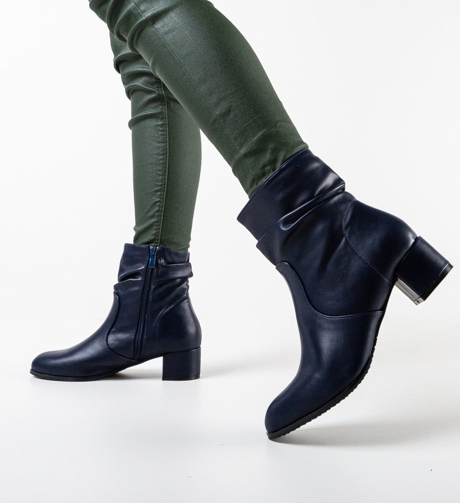 Botine dama Vigon Bleumarin - 3 | YEO