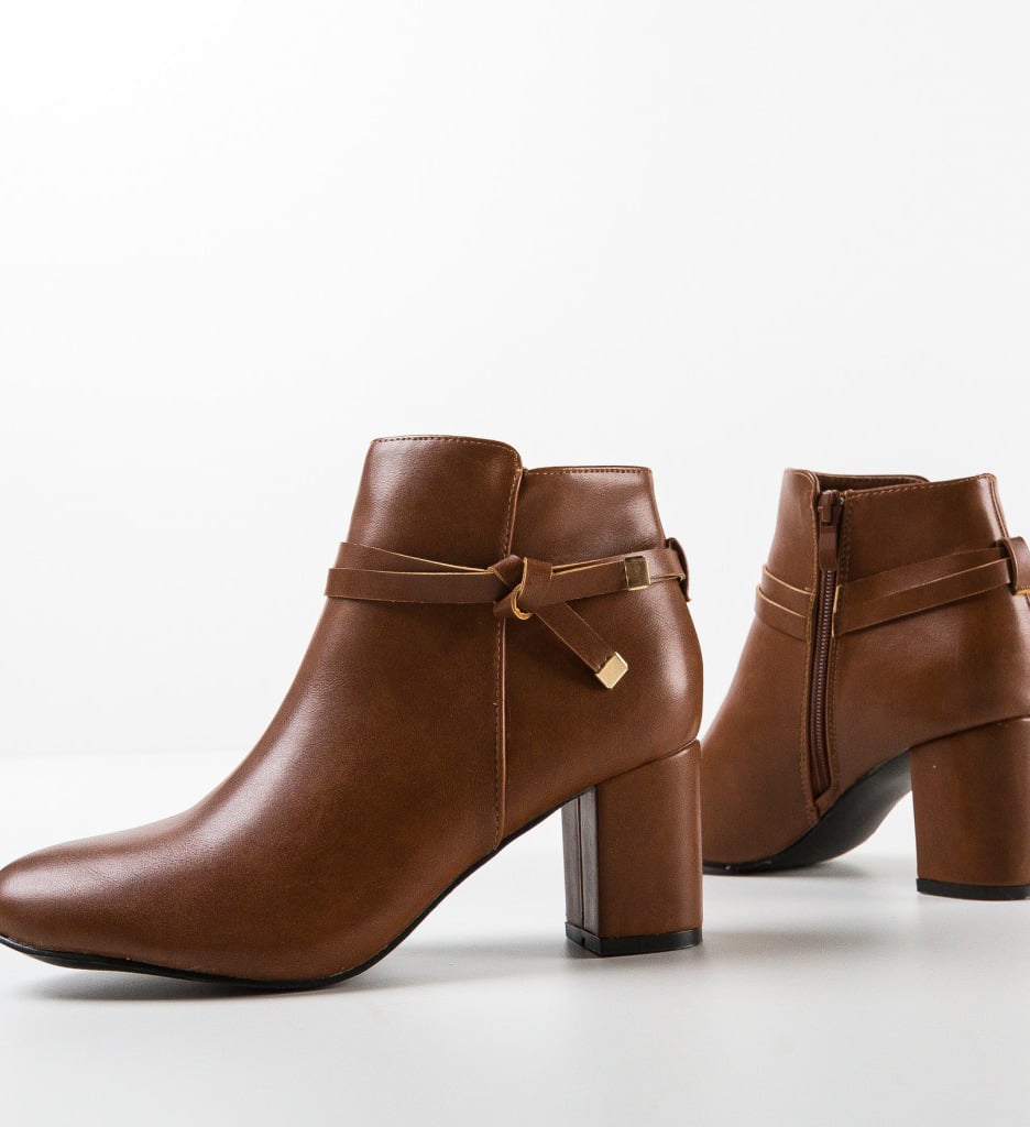 Botine dama Walton Camel - 5 | YEO