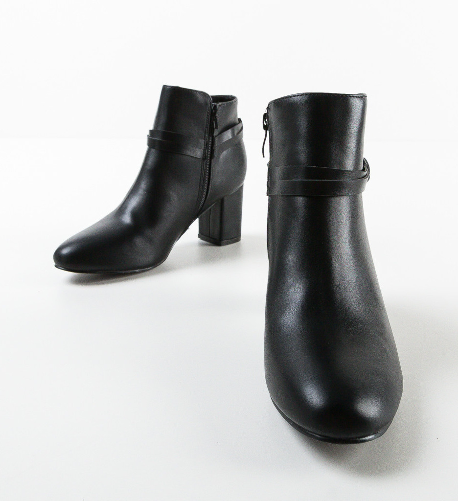 Botine dama Walton Negre - 5 | YEO