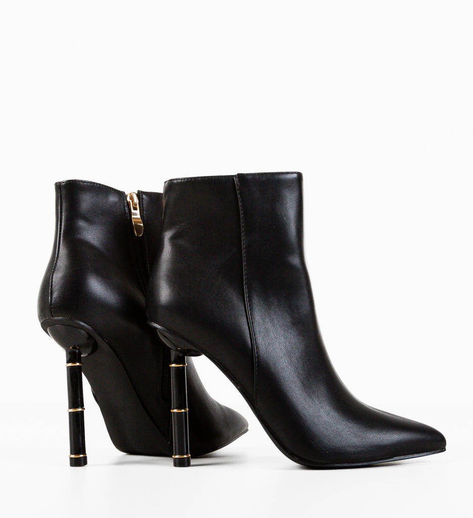 Botine dama Yannic Negre - 5 | YEO