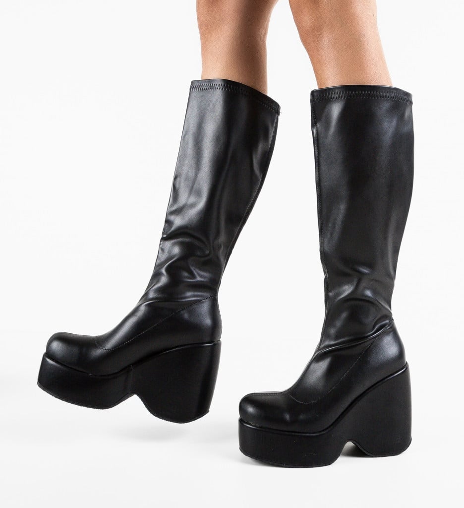 Botine dama Zanet Negre - 3 | YEO