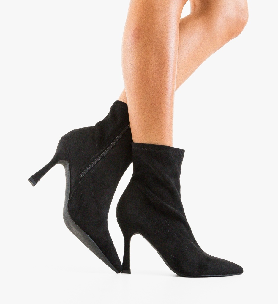 Botine dama Zarbav Negre - 2 | YEO