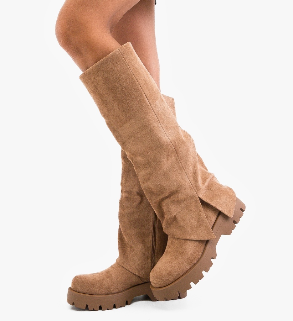 Cizme dama Amira Camel