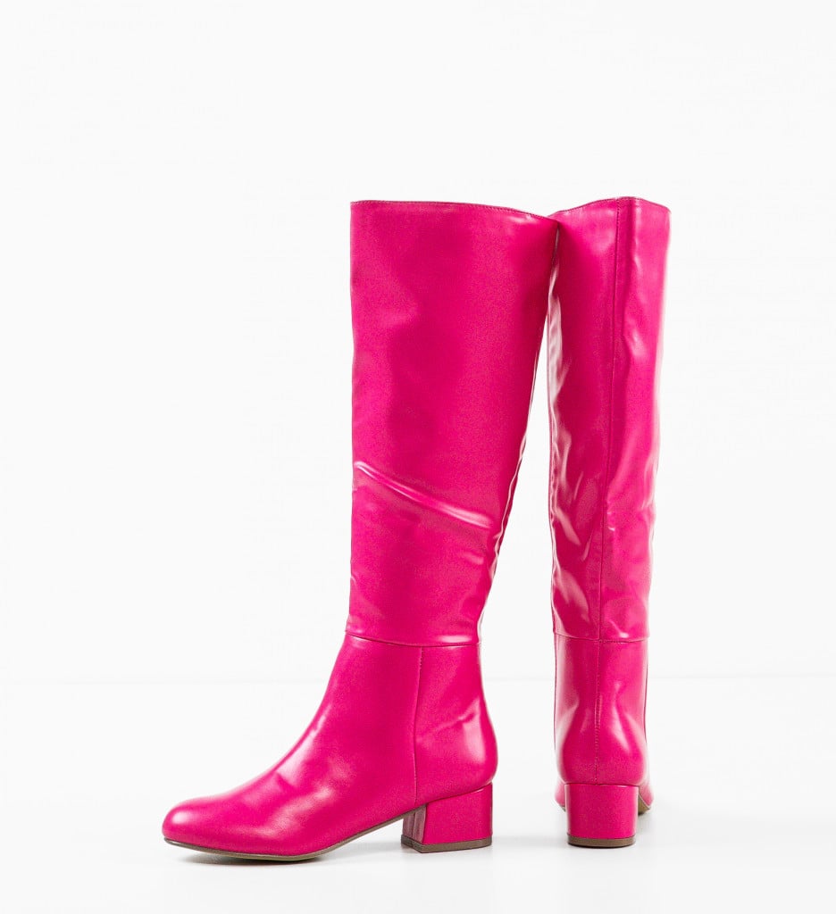 Cizme dama Dam Fuchsia - 5 | YEO