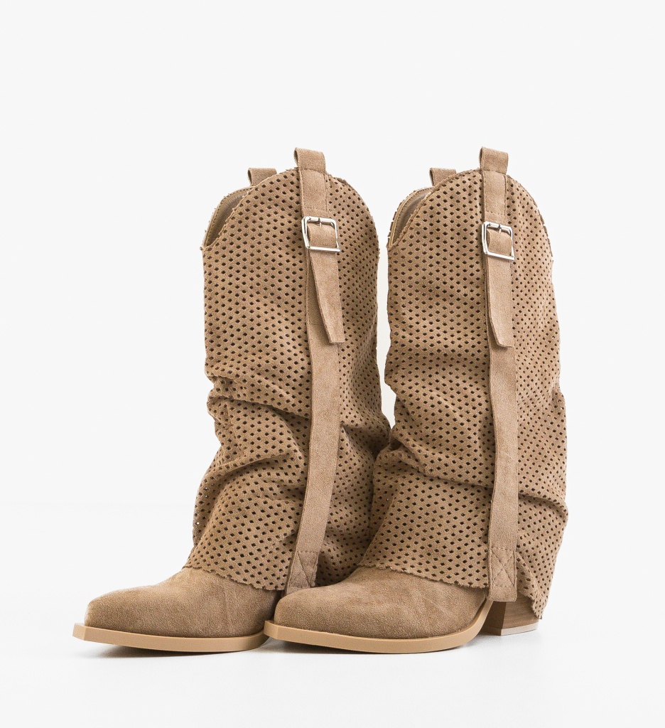 Cizme dama Everett Khaki - 4 | YEO