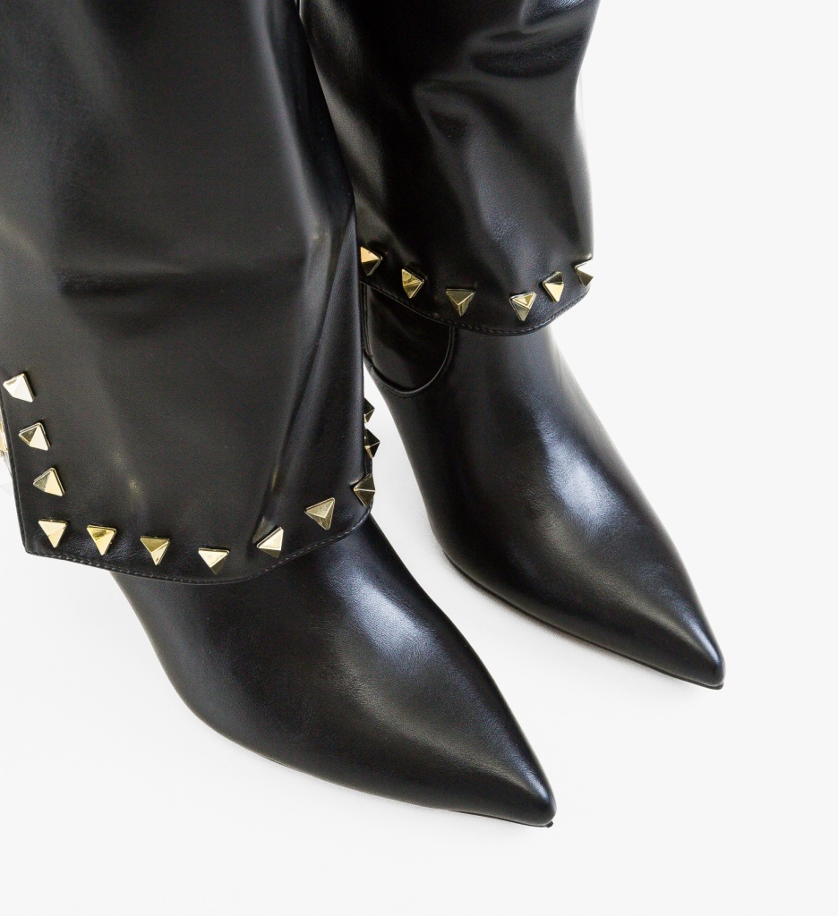 Cizme dama Pantre Negre - 2 | YEO