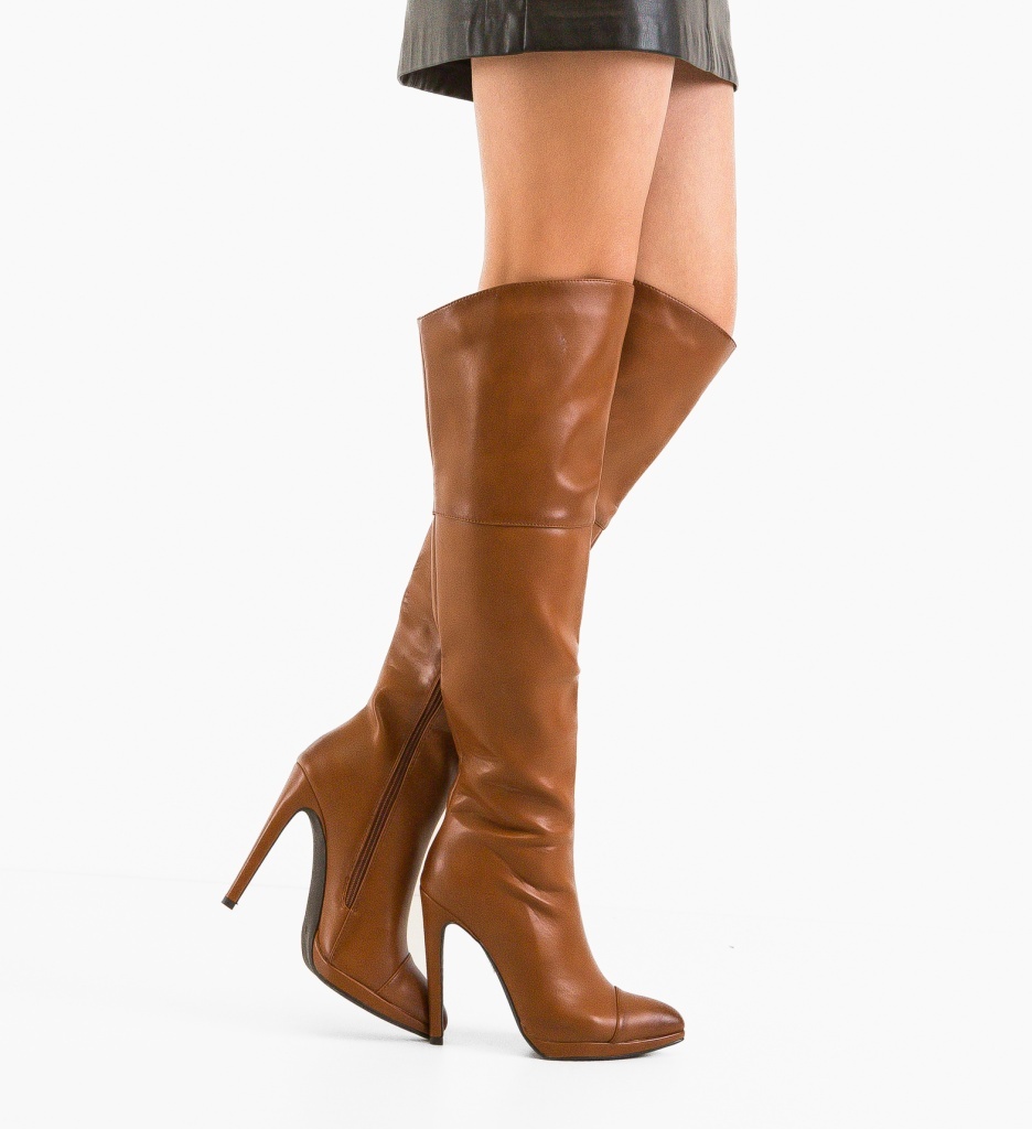 Cizme dama Richa Camel