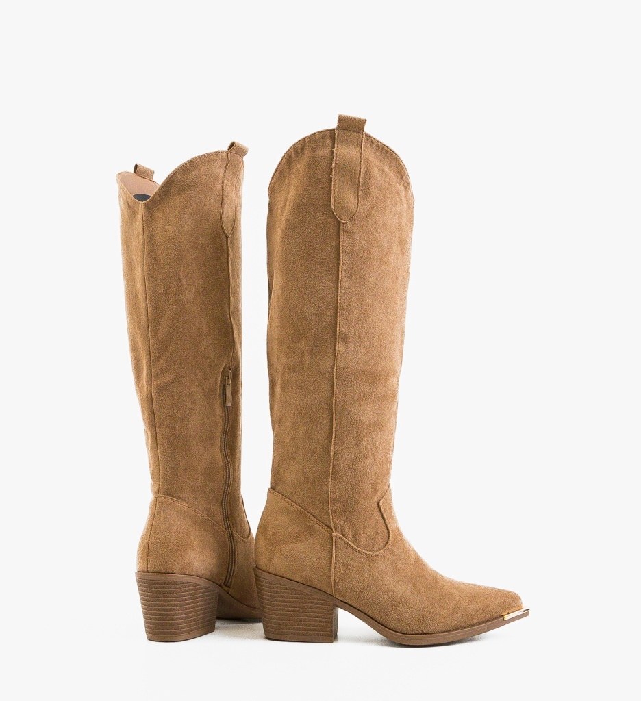 Cizme dama Spence Khaki - 1 | YEO