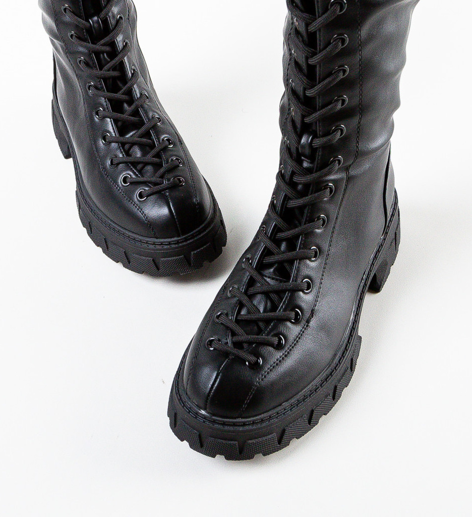 Cizme dama Sunye Negre - 5 | YEO