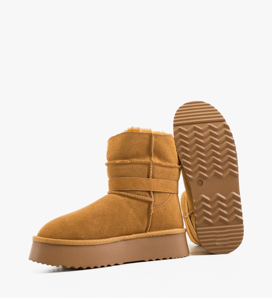 Cizme tip Ug Nerja Camel - 3 | YEO