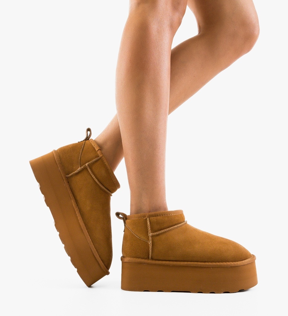 Cizme tip Ug Zayne Camel - 2 | YEO