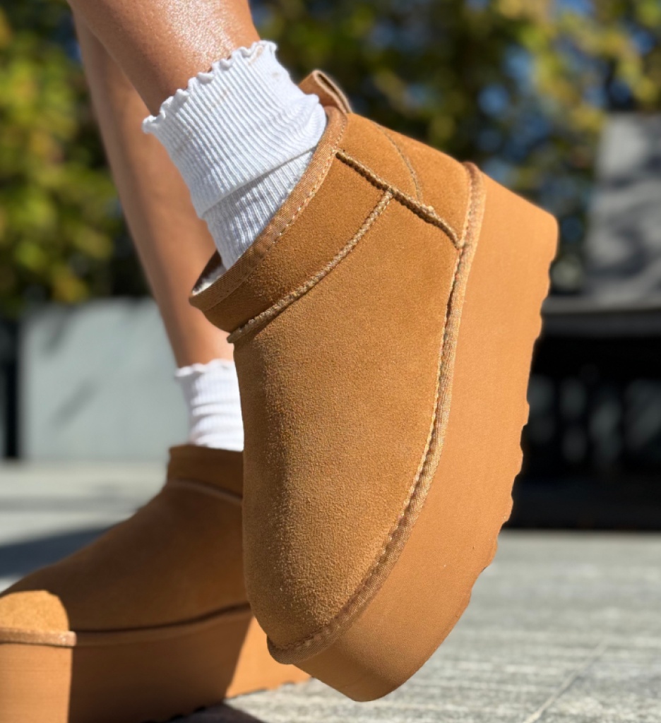 Cizme tip Ug Zayne Camel - 1 | YEO