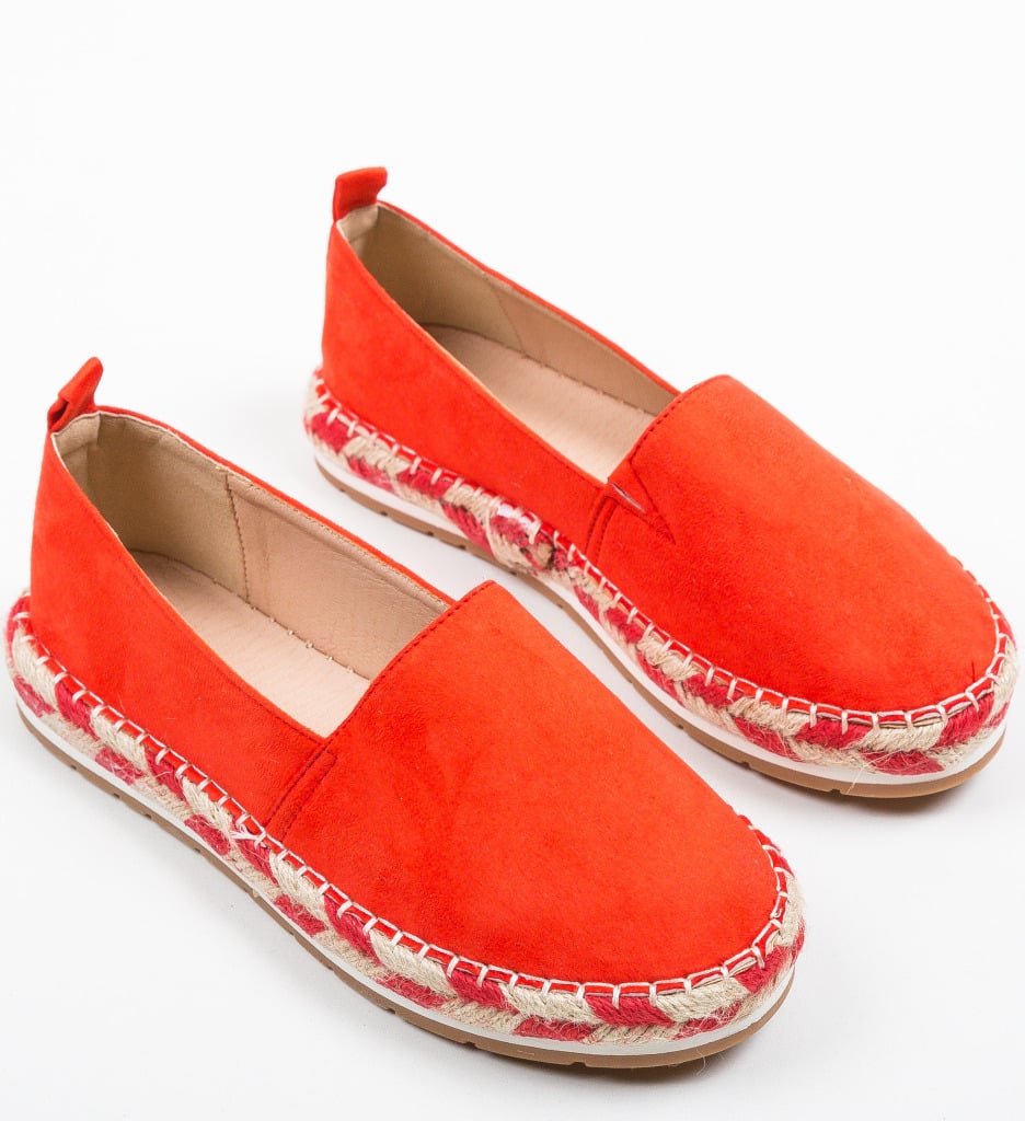 Espadrile Amiz Rosii - 3 | YEO