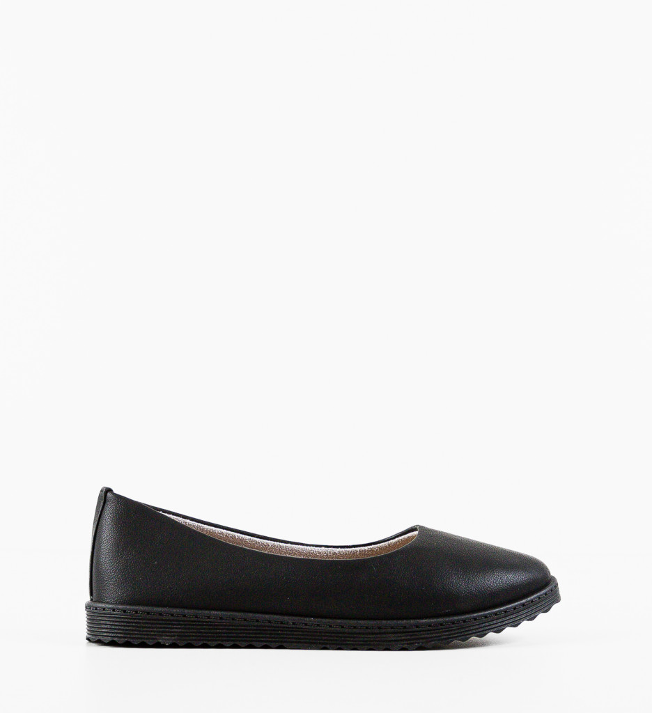 Espadrile Casual Balage Negre - 4 | YEO