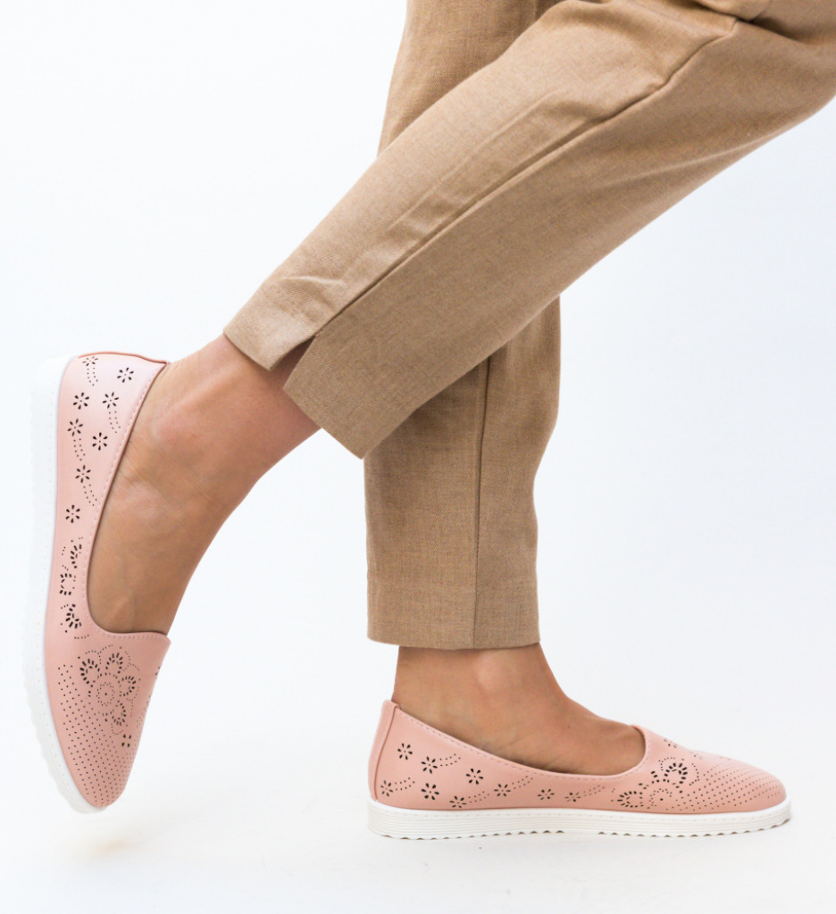 Espadrile Casual Milye Roz - 1 | YEO