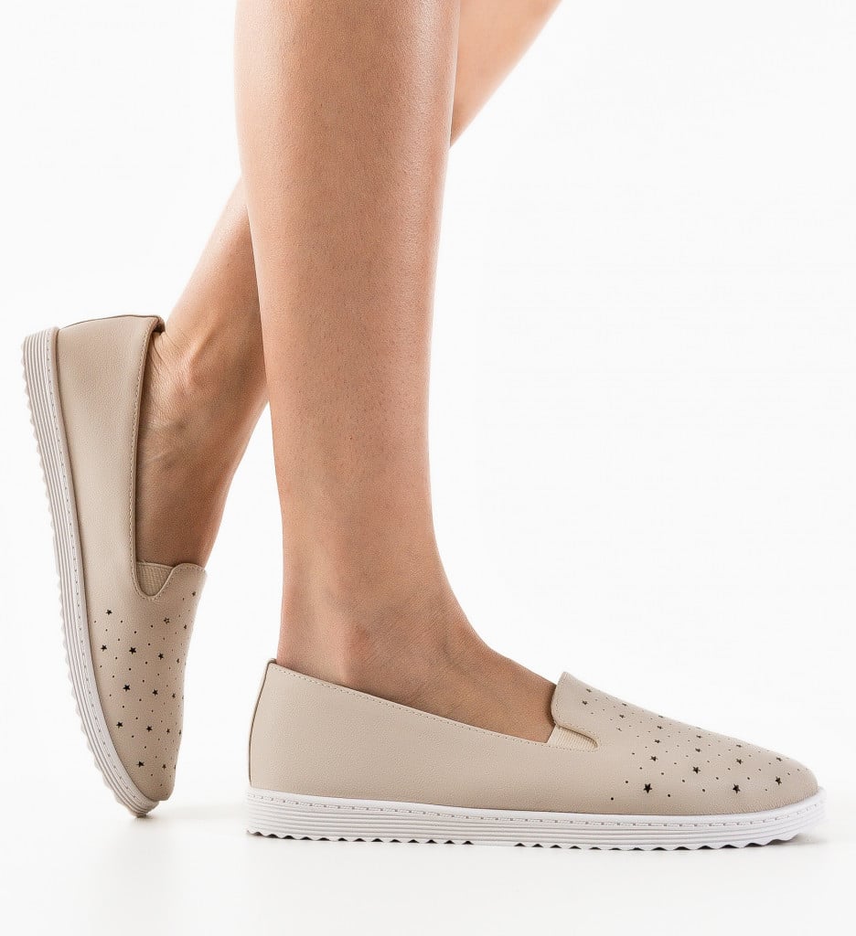 Espadrile Casual Starru Bej - 1 | YEO