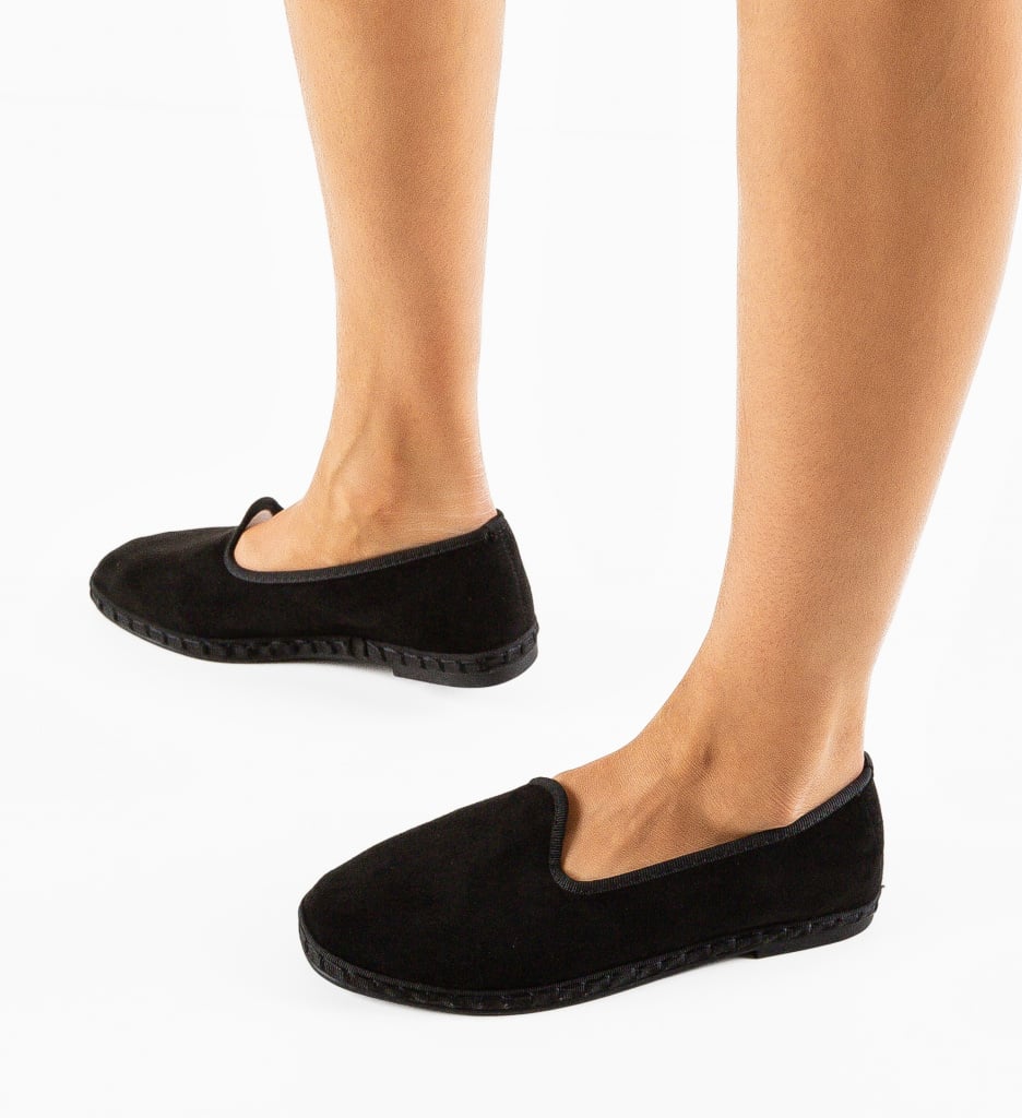 Espadrile dama Arden Negre - 3 | YEO