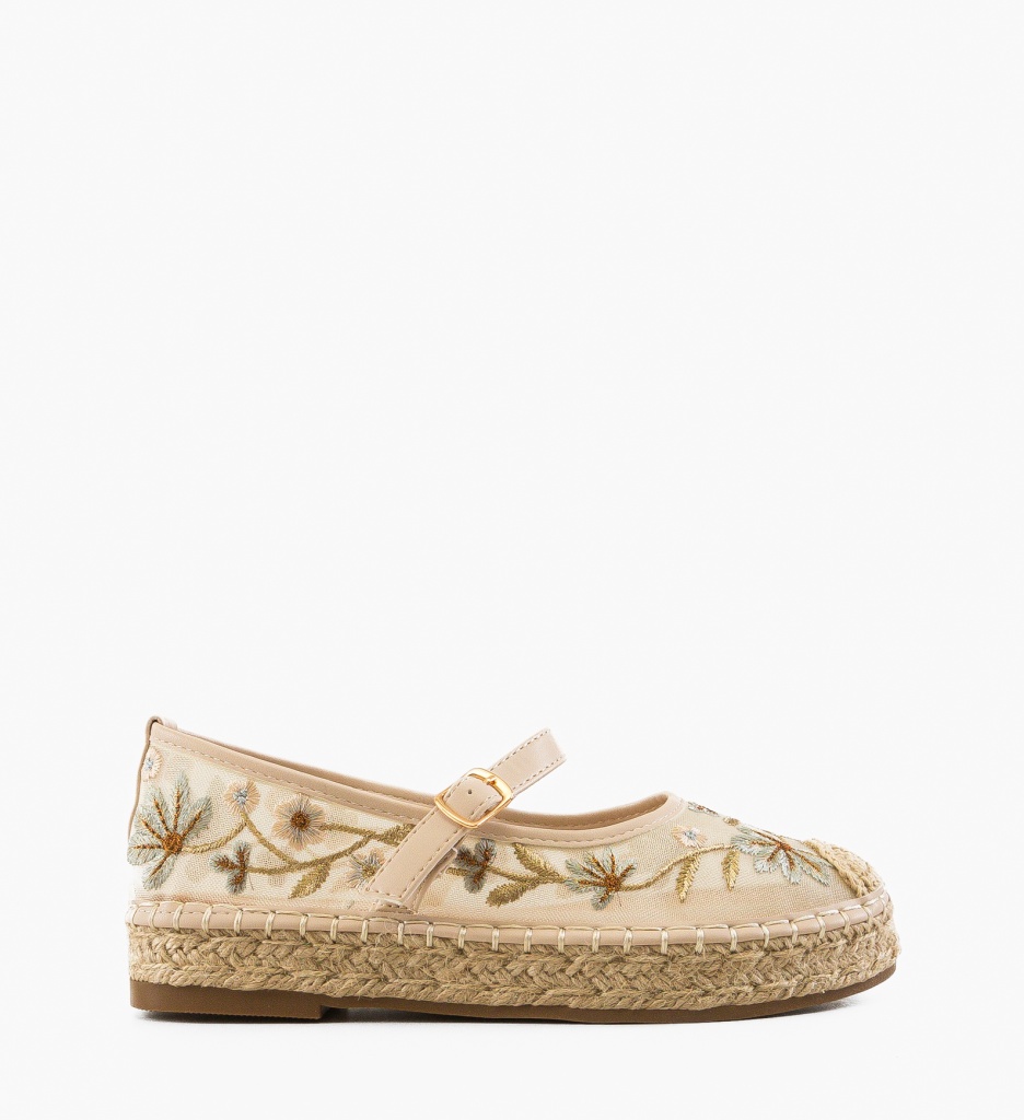 Espadrile dama Mason Bej - 5 | YEO
