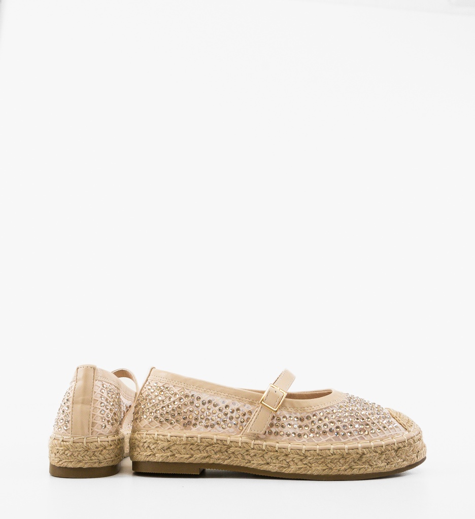 Espadrile dama Vera Bej - 3 | YEO