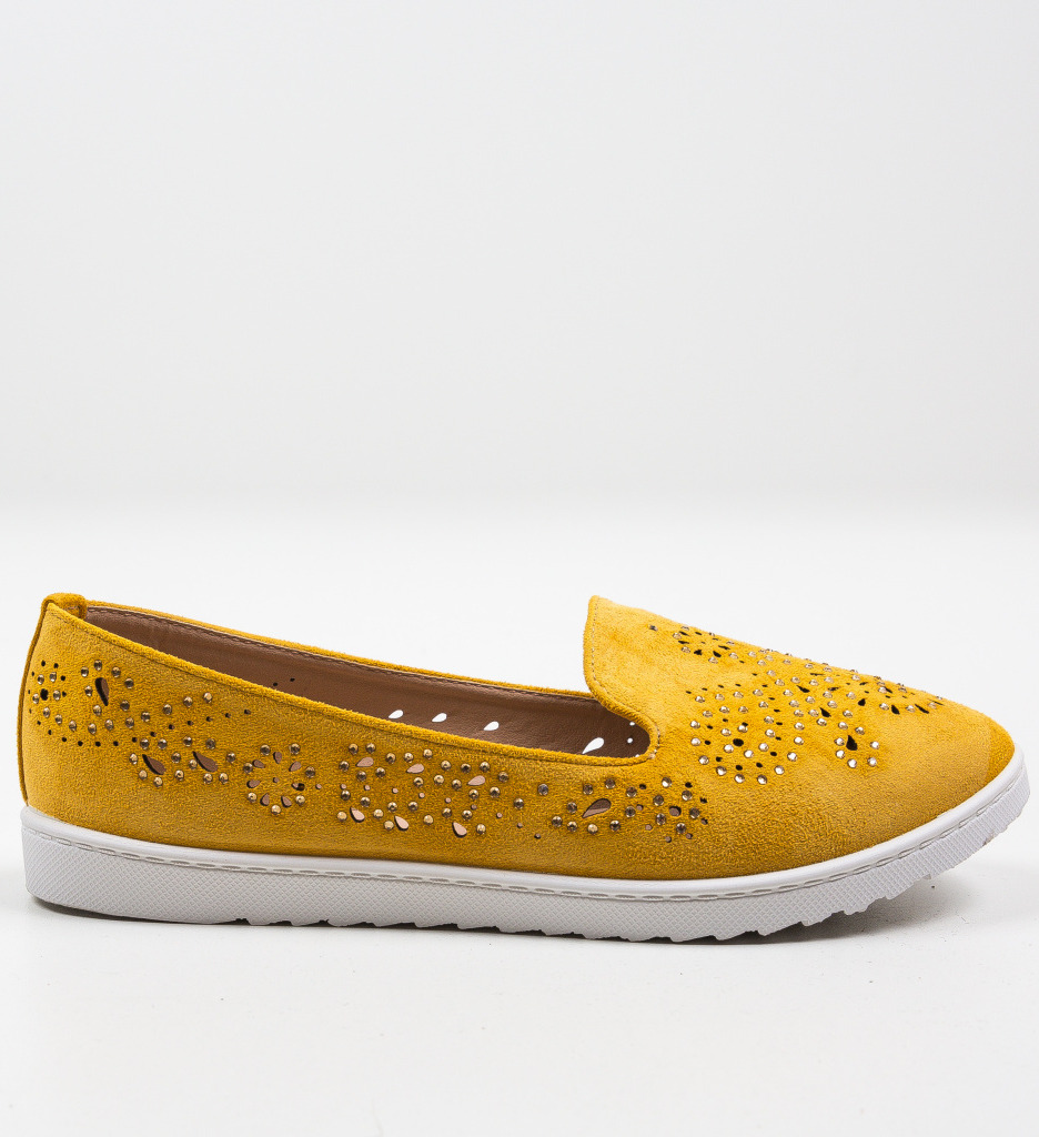 Espadrile Fred Galbene - 5 | YEO