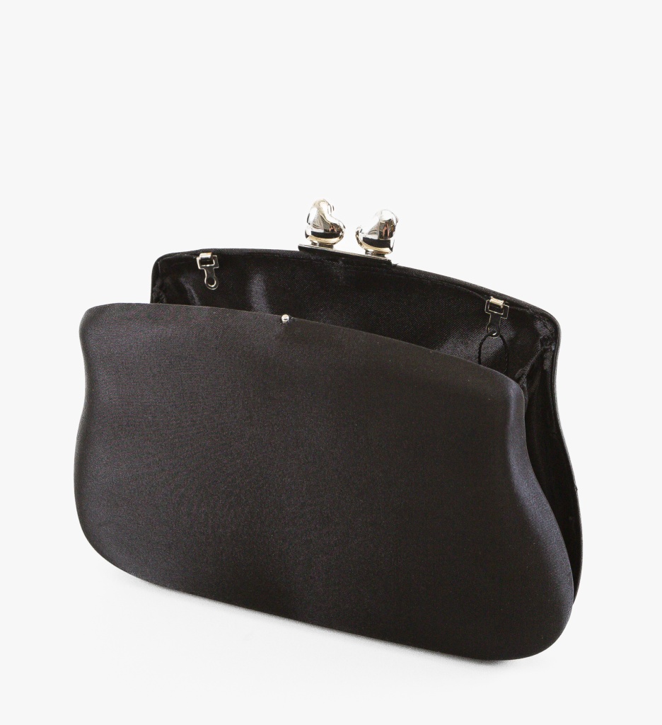 Geanta plic Heart Neagra - 2 | YEO