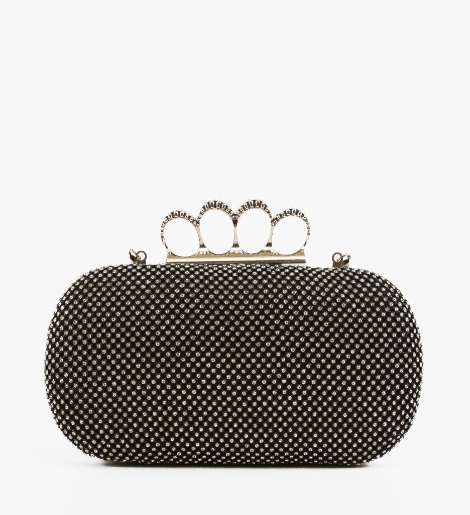 Geanta plic Valeon Neagra