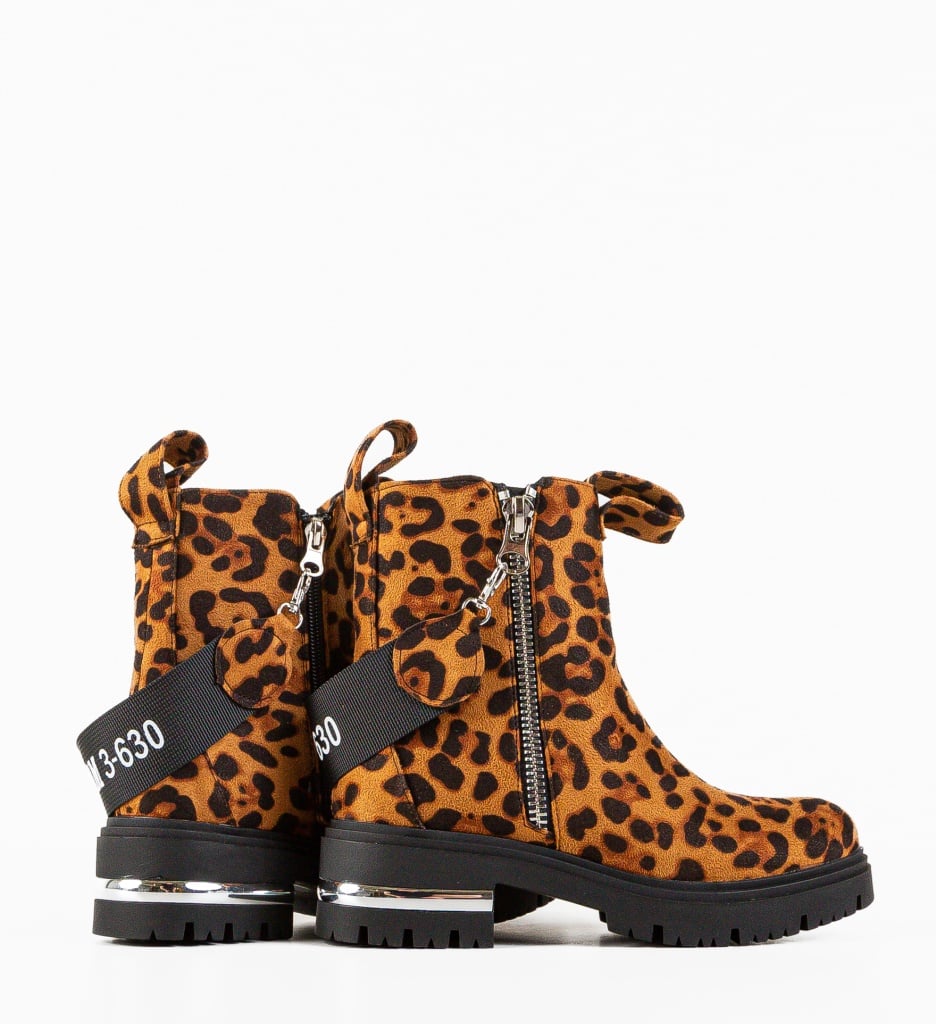 Ghete dama Kaylen Animal Print - 4 | YEO