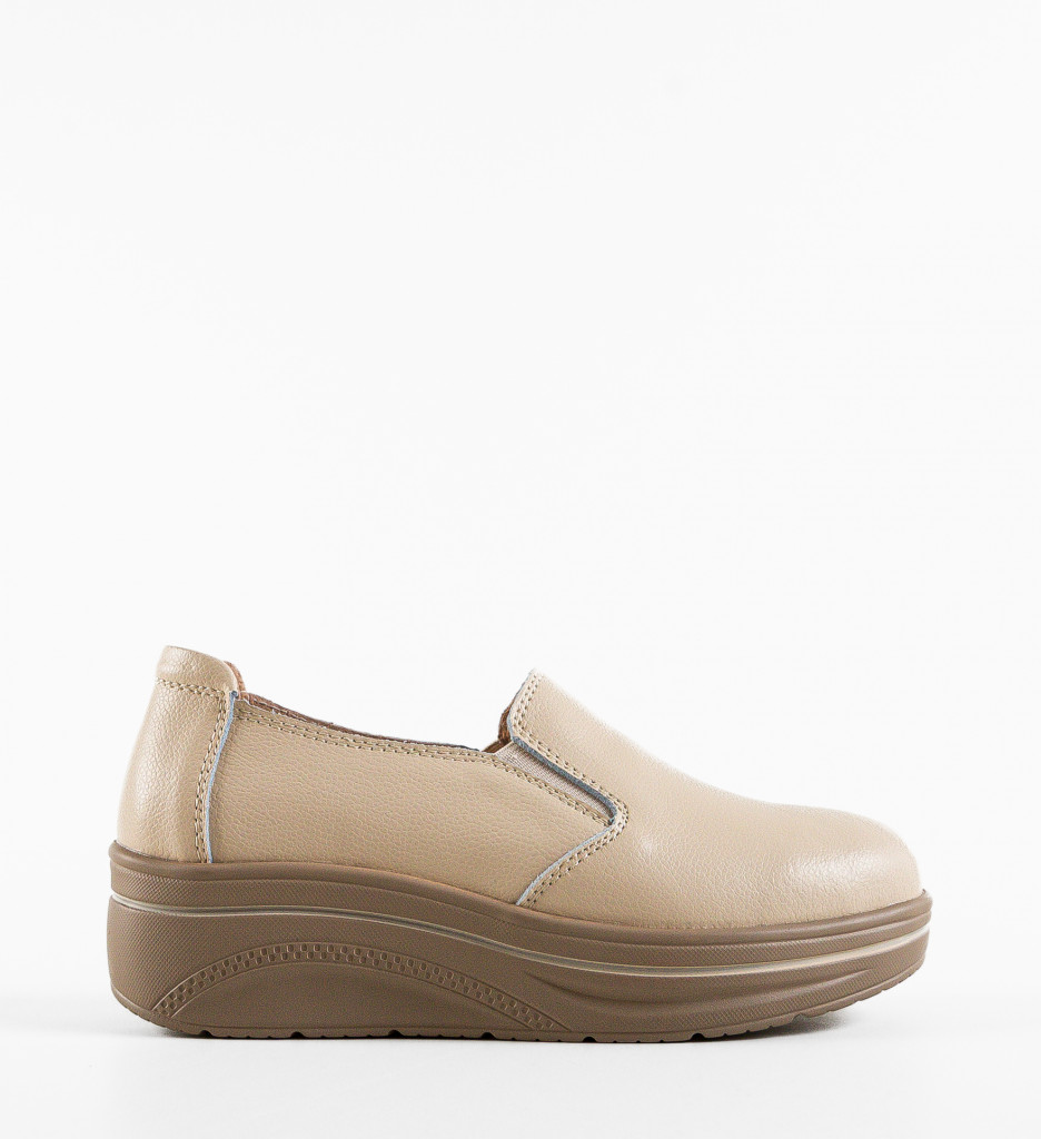 Pantofi Casual Alpino Bej 2 - 3 | YEO