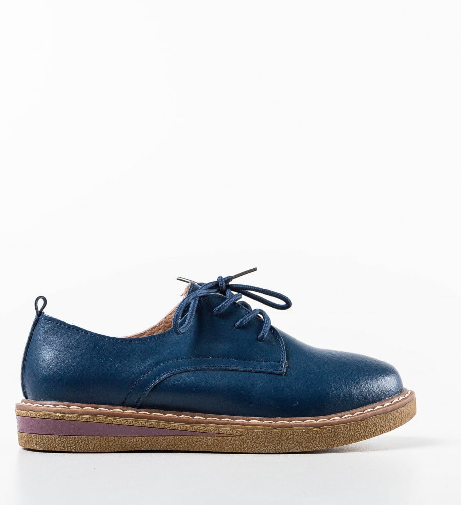 Pantofi Casual Doria Bleumarin - 4 | YEO