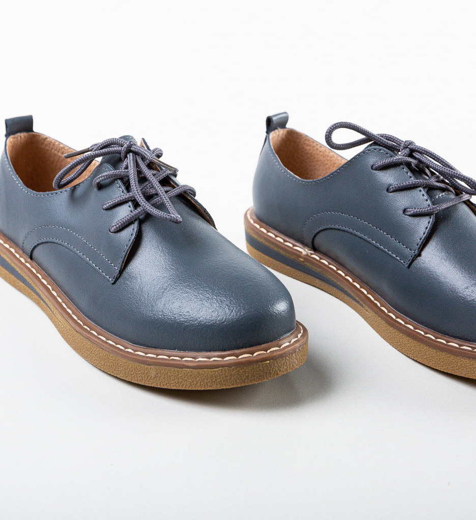 Pantofi Casual Doria Gri - 4 | YEO