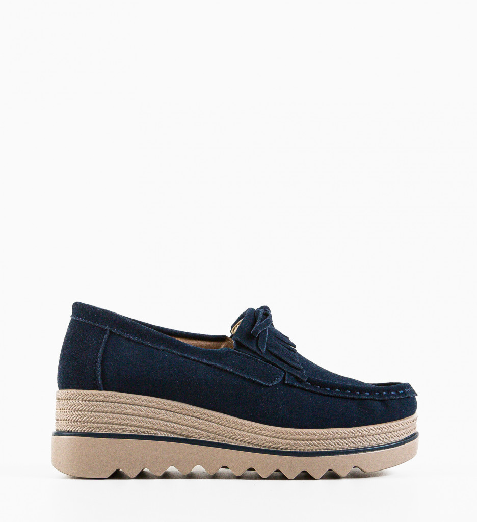 Pantofi Casual Hipok Bleumarin - 1 | YEO